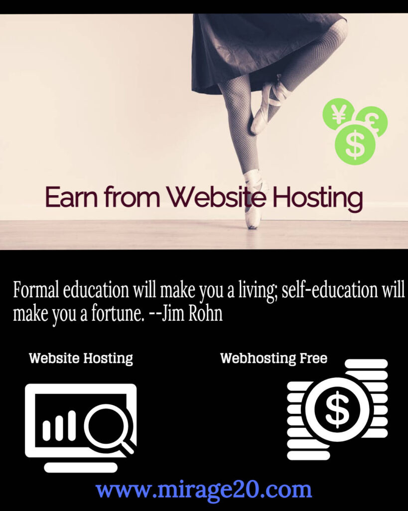 Earn from Website Hosting| Stock market for beginners
